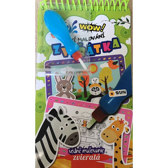 WOW Zvířátka - Vodní malování