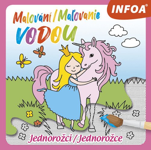 Malování / Maľovanie vodou - Jednorožci / Jednorožce