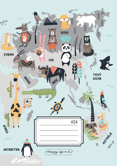 Školní sešit 424 Svět - Sešity