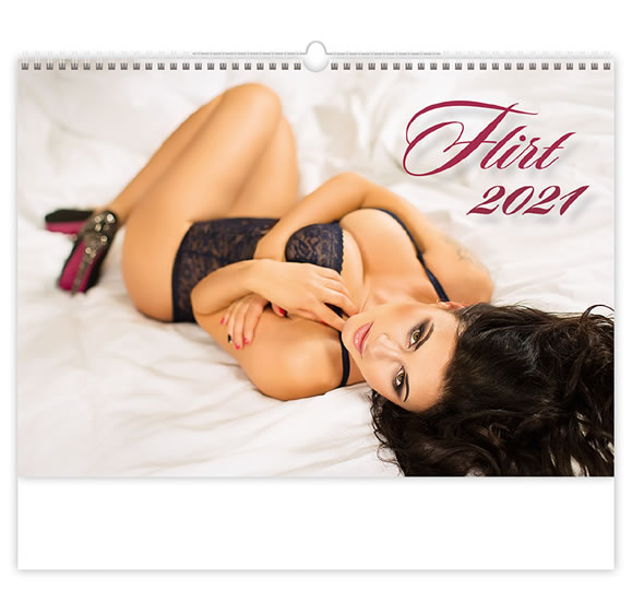 Kalendář 2021 nástěnný: Flirt, 450x315