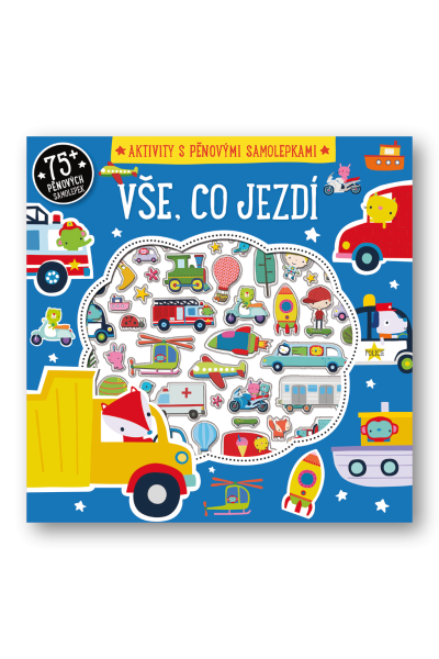 Vše, co jezdí - Aktivity s pěnovými samolepkami
