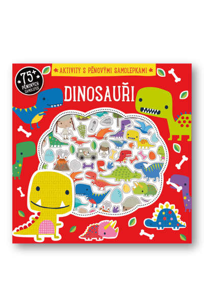 Dinosauři - Aktivity s pěnovými samolepkami