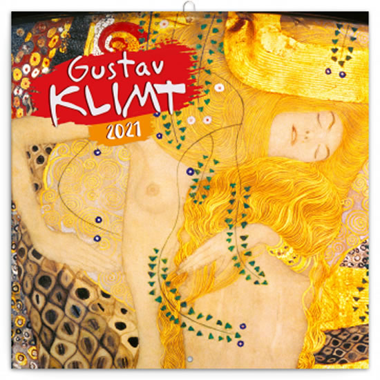 Kalendář 2021 poznámkový: Gustav Klimt, 30 × 30 cm