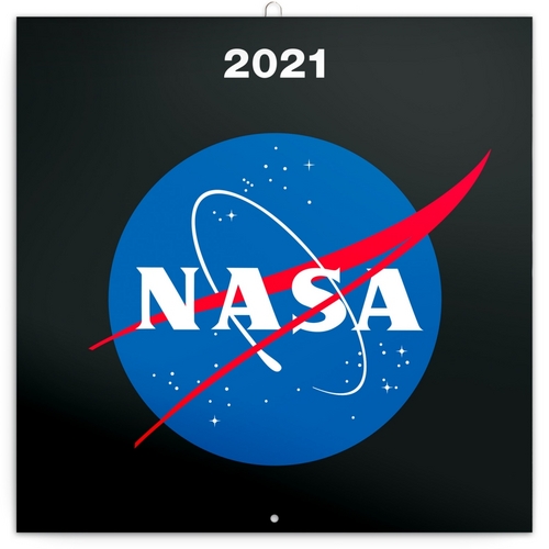 Kalendář 2021 poznámkový: NASA, 30 × 30 cm