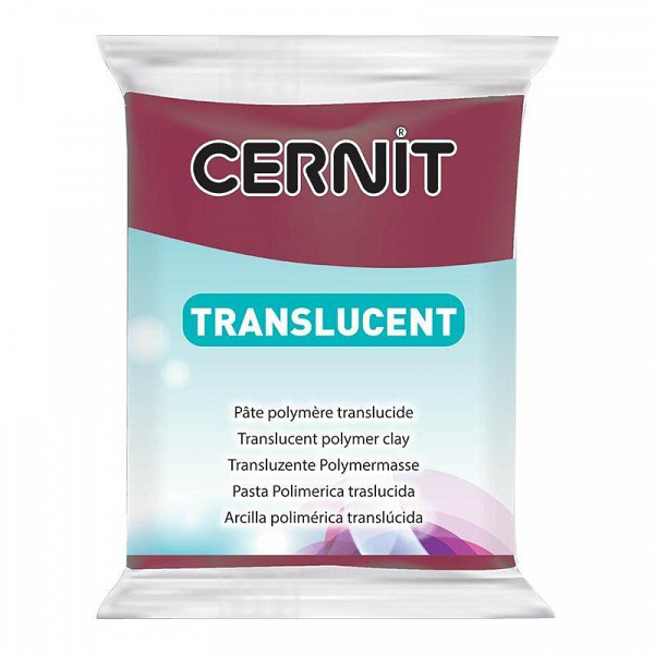 CERNIT TRANSLUCENT 56g bordó