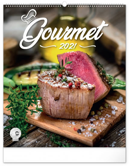 Kalendář 2021 nástěnný: Gourmet, 48 × 56 cm