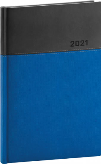 Diář 2021: Dado - modročerný - týdenní, 15 × 21 cm