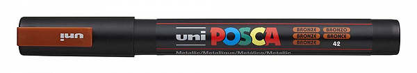 POSCA akrylový popisovač - bronzový 0,9 - 1,3 mm