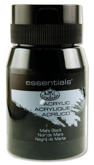 Royal & Langnickel Akrylová barva 500ml MARS BLACK