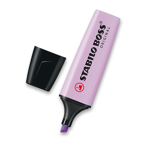 Zvýrazňovač STABILO BOSS ORIGINAL fialový pastelový