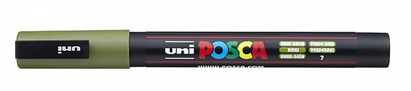 POSCA akrylový popisovač - khaki zelený 0,9 - 1,3 mm