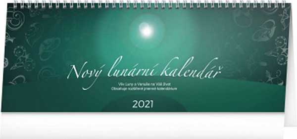 Kalendář 2021 stolní: Nový lunární, 33 × 12,5 cm
