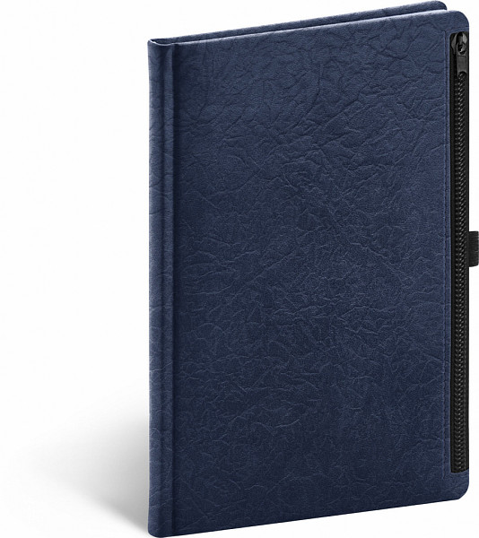 Notes - Hardy modrý, linkovaný, 13 × 21 cm