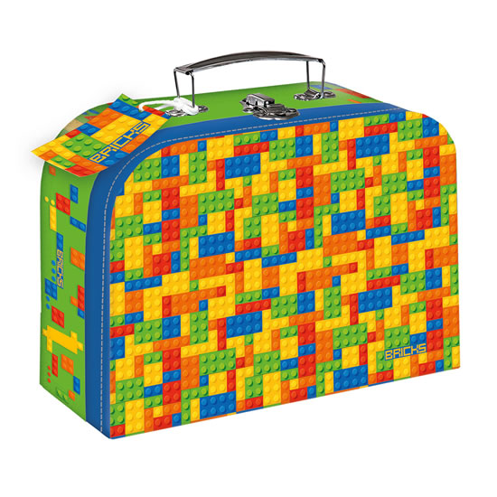 Školní kufřík vel. 35 Colour bricks