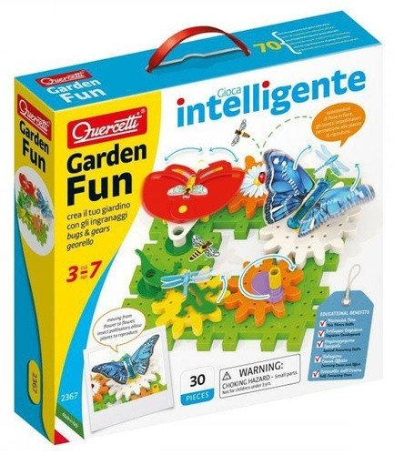Garden Fun Georello bugs & gears - převodová stavebnice zahrádky