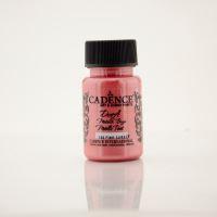Metalická akrylová barva Cadence Dora Metalic - malinová / 50 ml