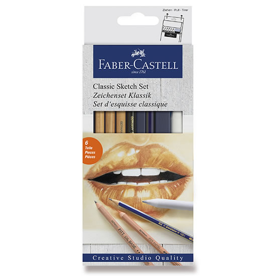Faber - Castell Pitt pastel Classic sketch 6 ks