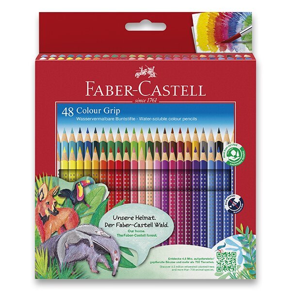 Faber - Castell Pastelky trojhranné Grip 2001 48 ks