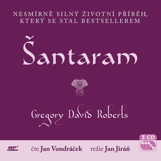 Šantaram - 3 CD (Čte Jan Vondráček)