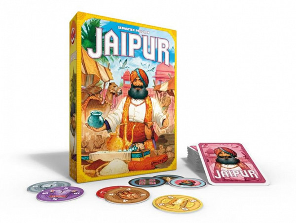 Jaipur - taktická obchodní hra pro 2 hráče