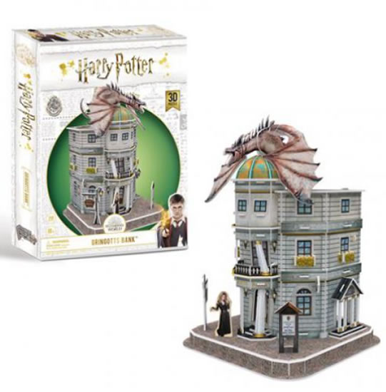 Harry Potter 3D puzzle Harry Potter Příčná ulice Gringottova banka - 95 dílků