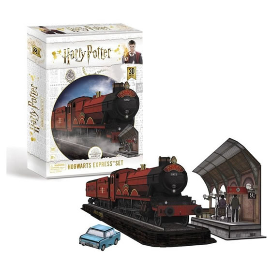 Harry Potter 3D puzzle Bradavice expres 161 dílků