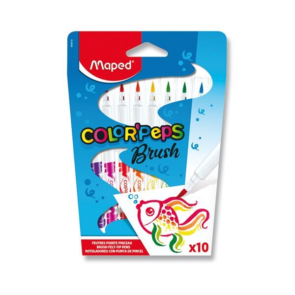 Maped - Fixy Color´Peps Brush 10 barev