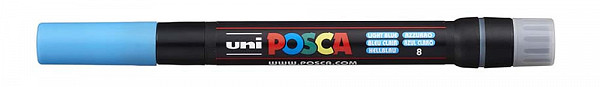 Posca štětcový popisovač - světle modrý