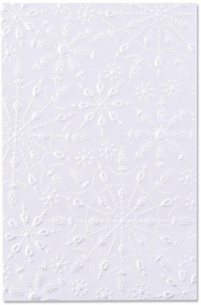 SIZZIX embosovací kapsa - Sněhové vločky 3D