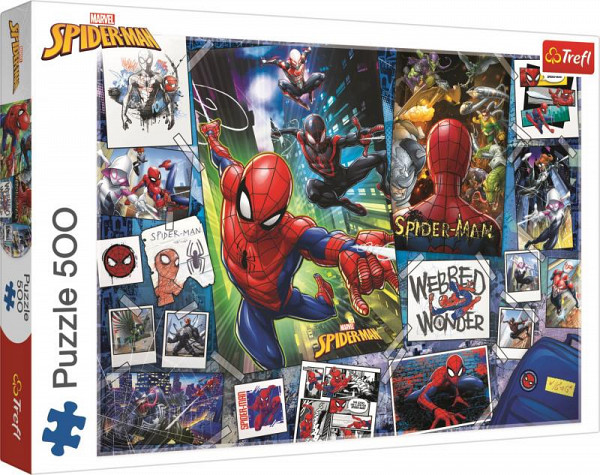 Puzzle: Spiderman 500 dílků