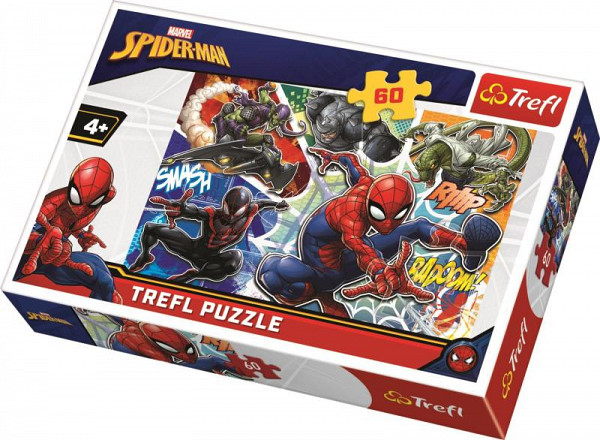 Trefl Puzzle Spiderman / 60 dílků