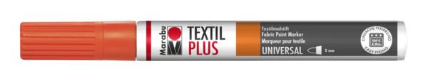 Marabu Popisovač na tmavý textil/oranžový 3 mm