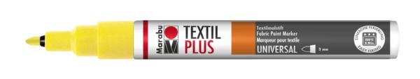 Marabu Popisovač na tmavý textil/žlutý 3 mm