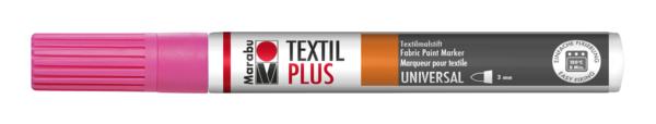 Marabu Popisovač na tmavý textil/růžový 3 mm