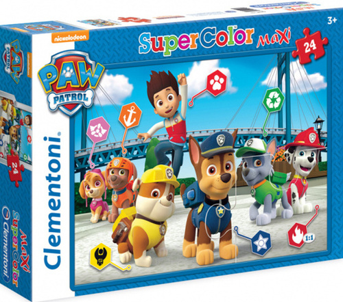 Puzzle Maxi Tlapková patrola/24 dílků