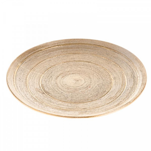 Keramický tác - zlatý 25,5 cm