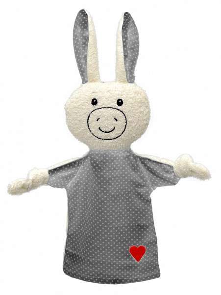 Oslík - froté maňásek, 36cm