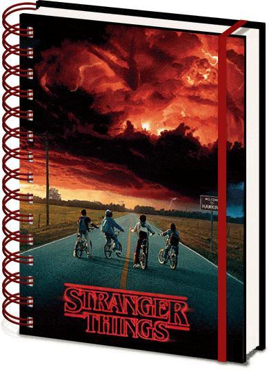 Zápisník Stranger Things - Upside Down A5