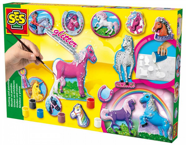 SES Odlévání a malování koní