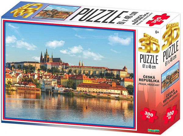 Puzzle 3D Praha - Hradčany / 300 dílků
