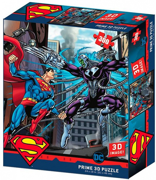 3D Puzzle - Superman vs Electro / 300 dílků