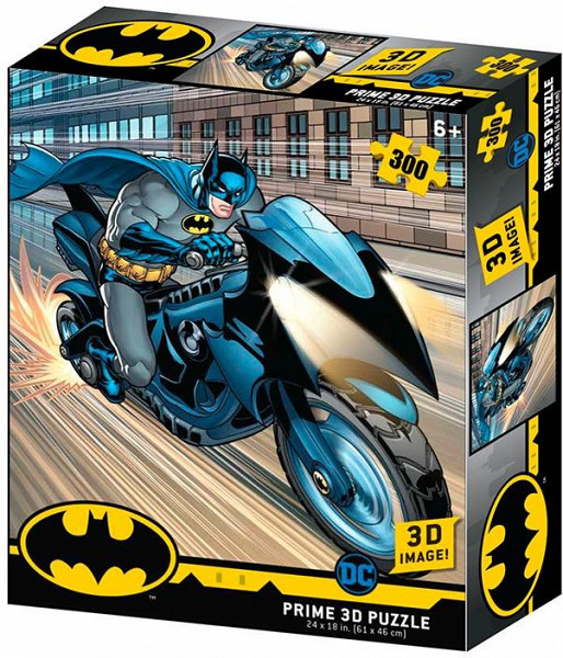 Puzzle 3D - Batcycle / 300 dílků