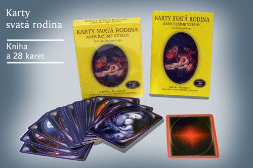 Karty Svatá rodina aneb řešíme vztahy (kniha + 28 karet)