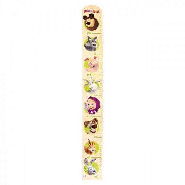 Máša a Medvěd - metr dřevěný