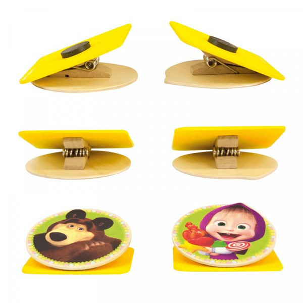 Máša a Medvěd - magnetický klip