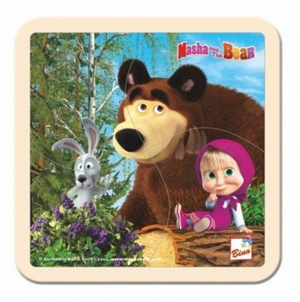 Máša a Medvěd: Puzzle 4 dílky