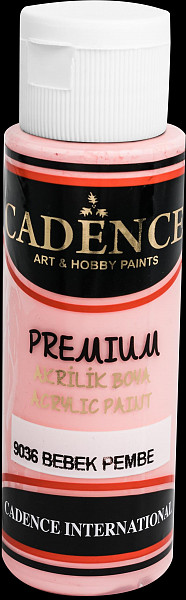 Cadence Premium akrylová barva - růžová 70 ml