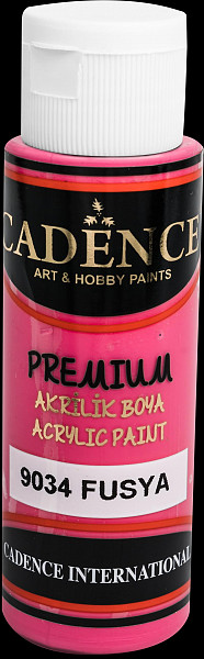 Akrylová barva Cadence Premium - fuchsiová / 70 ml