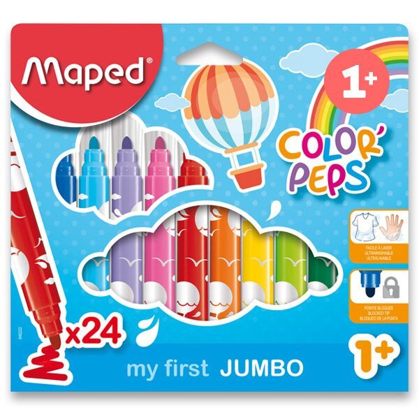 Maped - Fixy Color´ Peps Early Age Jumbo 24 ks