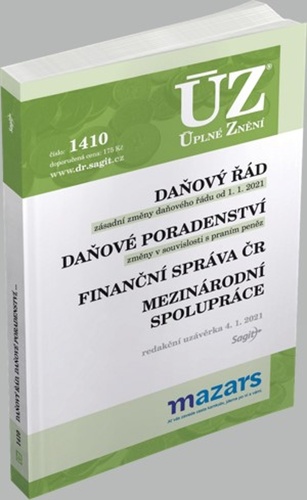 ÚZ č. 1642 - Daňový řád, Finanční správa, Daňové poradenství
